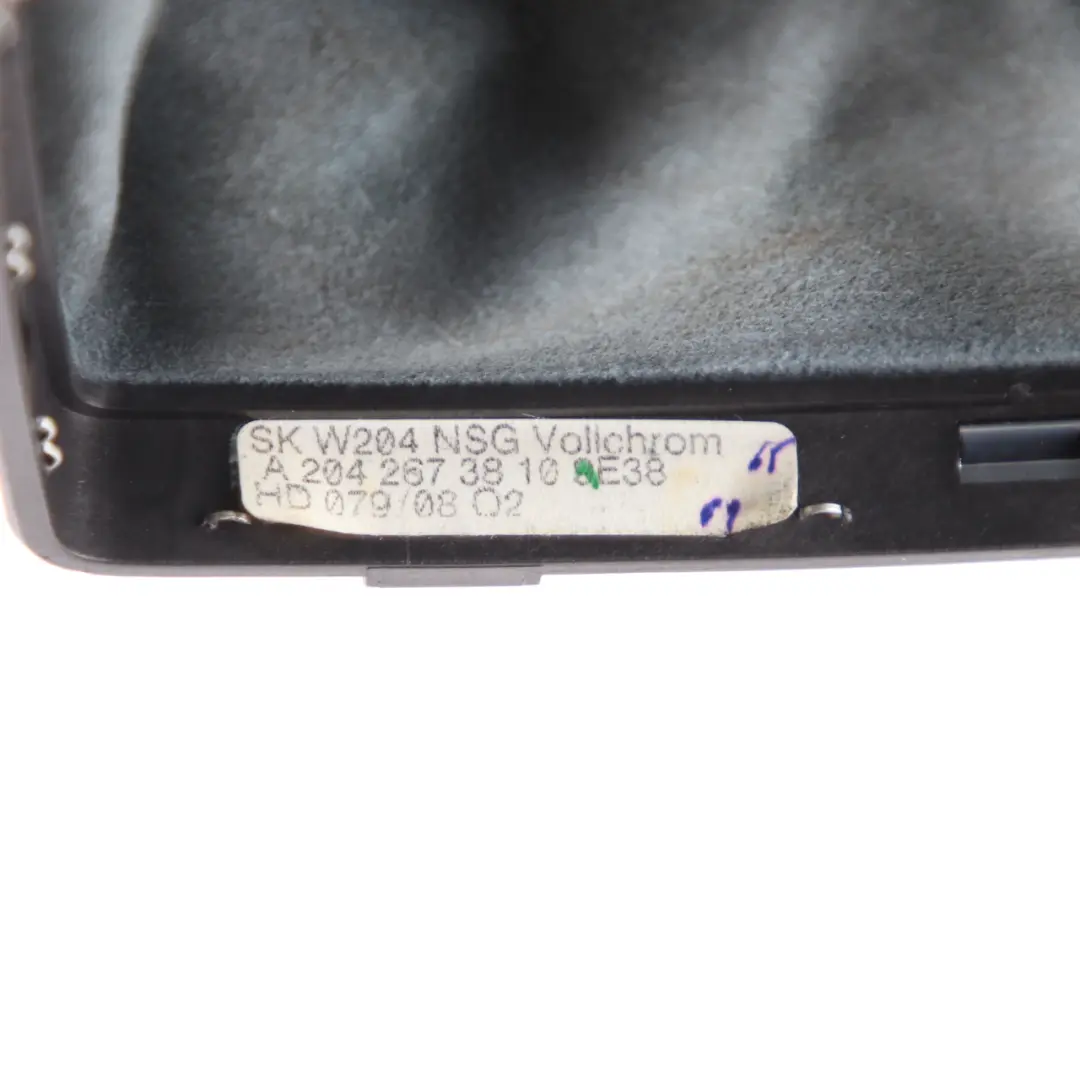 Lever Shift Selector Cover Manual Black Leather to Mercedes W204 Gear with Part number A2042673810 Mercedes W204 Gear Lever Shift Selector Cover Manual Black Leather - SKU A2042673810 - Part number A2042673810