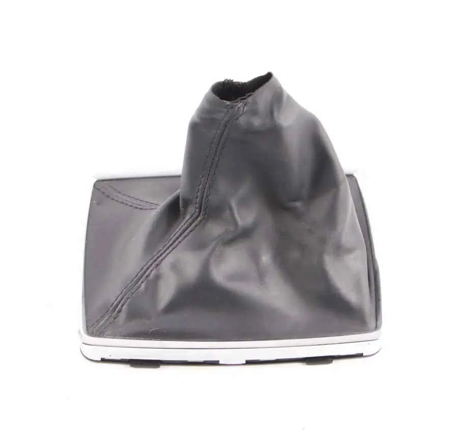 Mercedes W204 Gear Lever Shift Selector Cover Manual Black Leather - SKU A2042673810 - Part number A2042673810