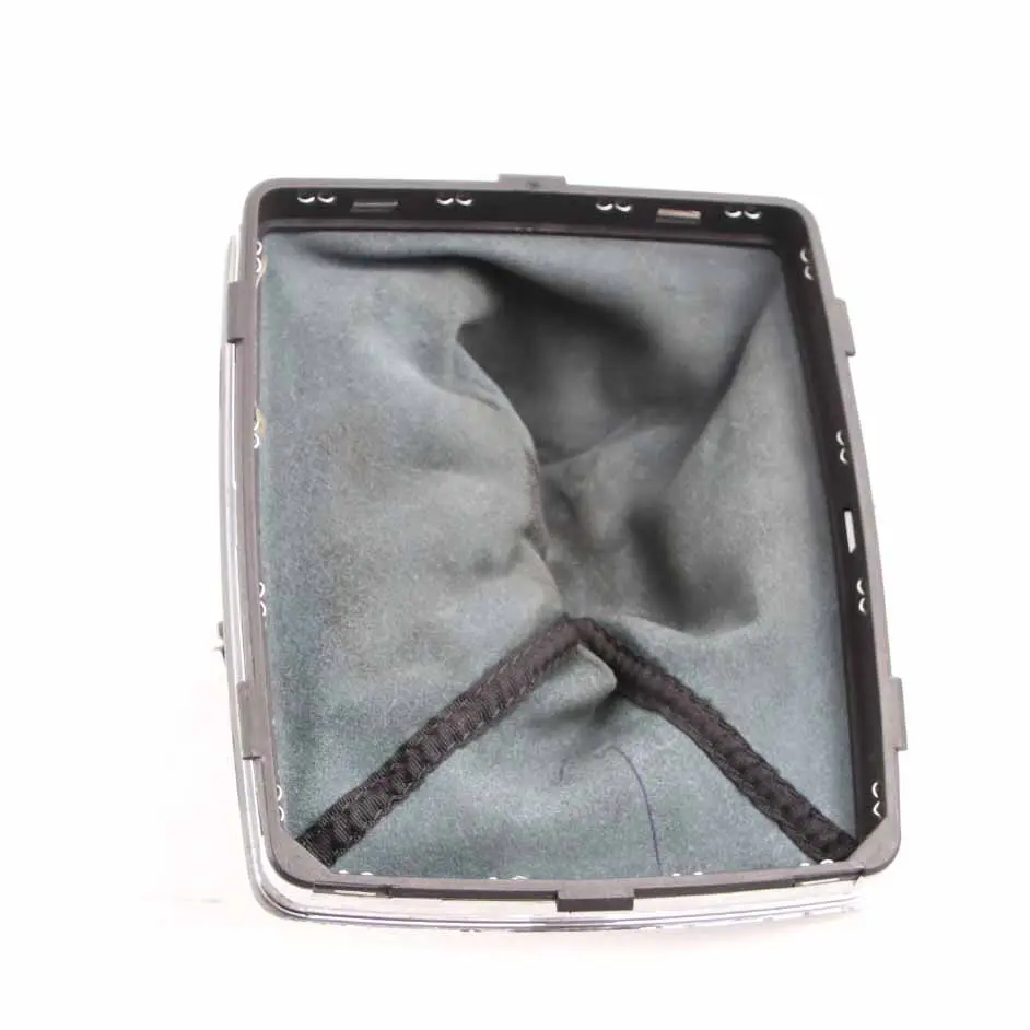 Mercedes W204 Gear Lever Shift Selector Cover Manual Black Leather - SKU A2042673810 - Part number A2042673810