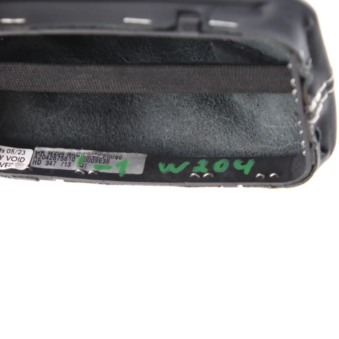 Shift Selector Cover Lever Leather Black to Mercedes W204 Gear with Part number A2042675610 Mercedes W204 Gear Shift Selector Cover Lever Leather Black - SKU A2042675610-1 - Part number A2042675610