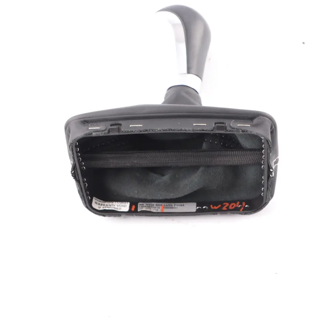 Mercedes W204 Gear Shift Selector Cover Lever Knob Leather Black - SKU A2042675610 - Part number A2042675610