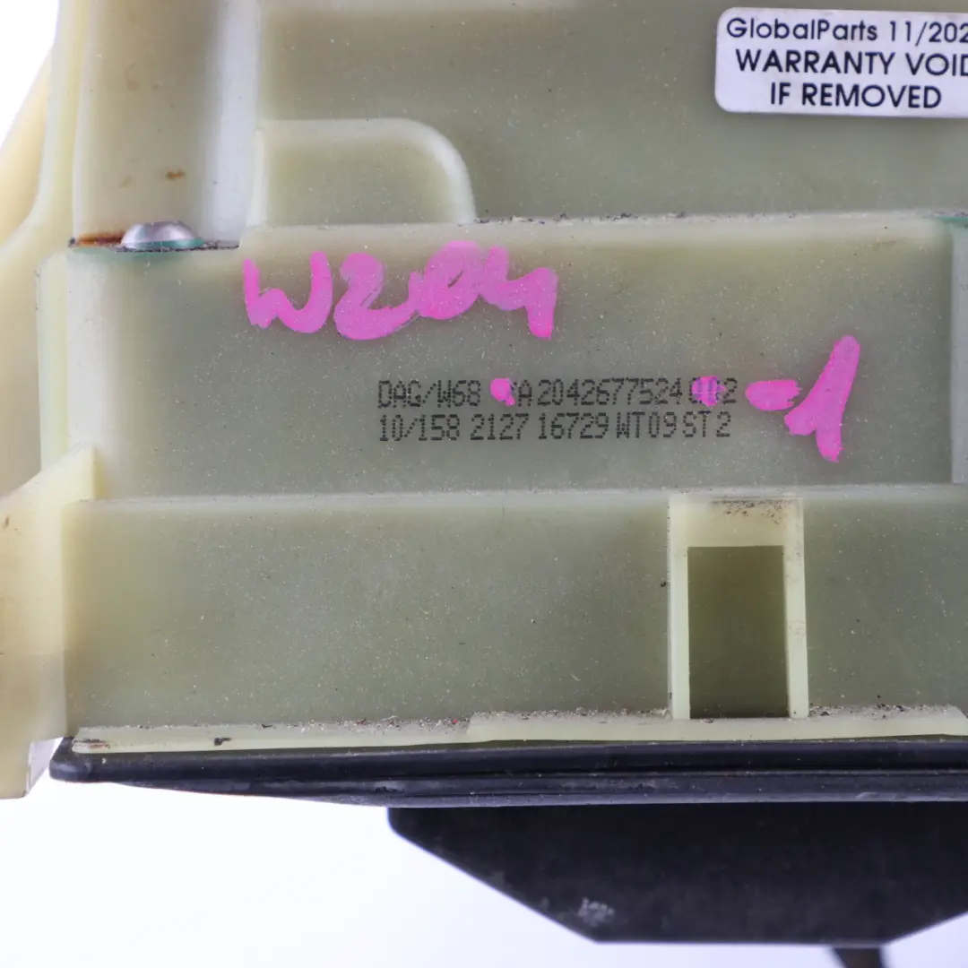 Wählhebel Mercedes W204 S204 Automatik-Schaltmechanismus für mit Teilenummer A2042677524 Wählhebel Mercedes W204 S204 Automatik-Schaltmechanismus - SKU A2042677524-1 - Teilenummer A2042677524