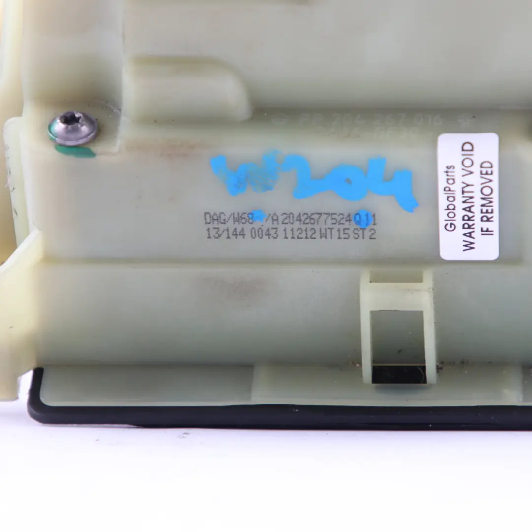 Selector marchas Mercedes W204 S204 Mecanismo cambio automático para con número de pieza A2042677524 Selector marchas Mercedes W204 S204 Mecanismo cambio automático - SKU A2042677524 - Número de pieza A2042677524