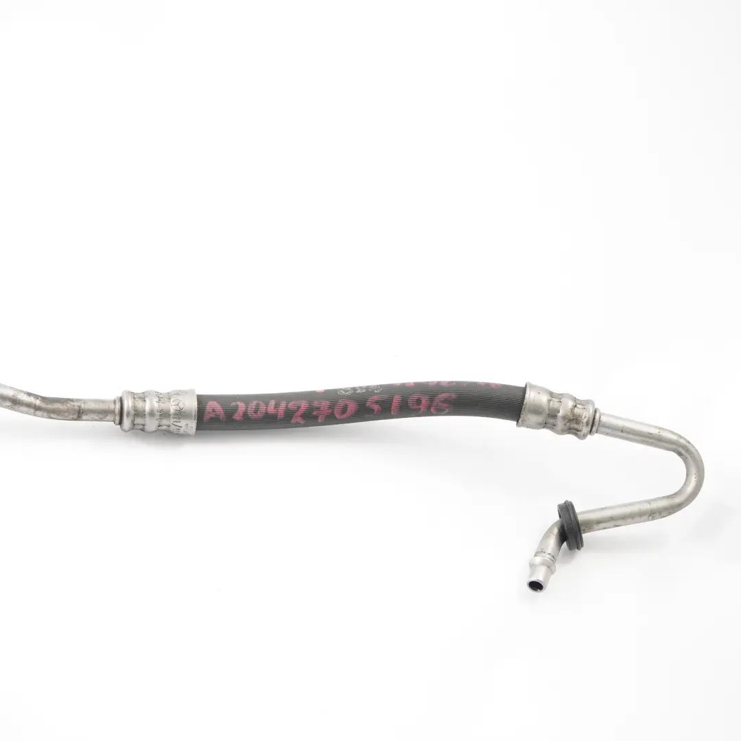 M274 Automatic Gearbox Oil Cooler Pipe Hose Line Left to Mercedes W204 with Part number A2042705196 Mercedes W204 M274 Automatic Gearbox Oil Cooler Pipe Hose Line Left - SKU A2042705196 - Part number A2042705196