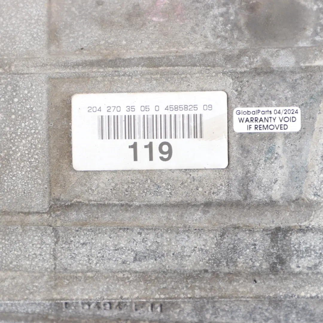 Gearbox Mercedes W204 W212 722996 722.996 A2042703505 WARRANTY Automatic - SKU A2042709002 - Part number A2042709002