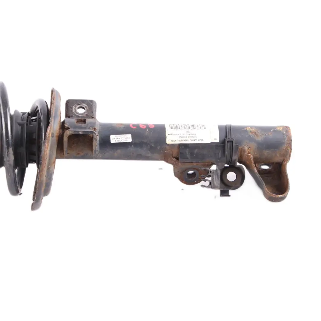 puntone molla C63 AMG ammortizzatore anteriore destro per Mercedes W204 con numero di parte A2043200568 Mercedes W204 puntone molla C63 AMG ammortizzatore anteriore destro - SKU A2043200568-1 - Numero di parte A2043200568
