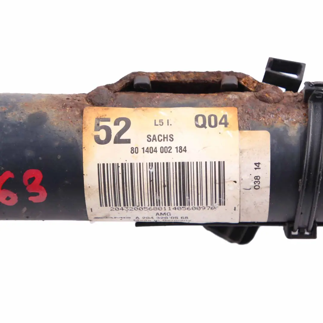 Strut C63 AMG Front Right O/S Shock Absorber to Mercedes W204 Spring with Part number A2043200568 Mercedes W204 Spring Strut C63 AMG Front Right O/S Shock Absorber - SKU A2043200568-1 - Part number A2043200568