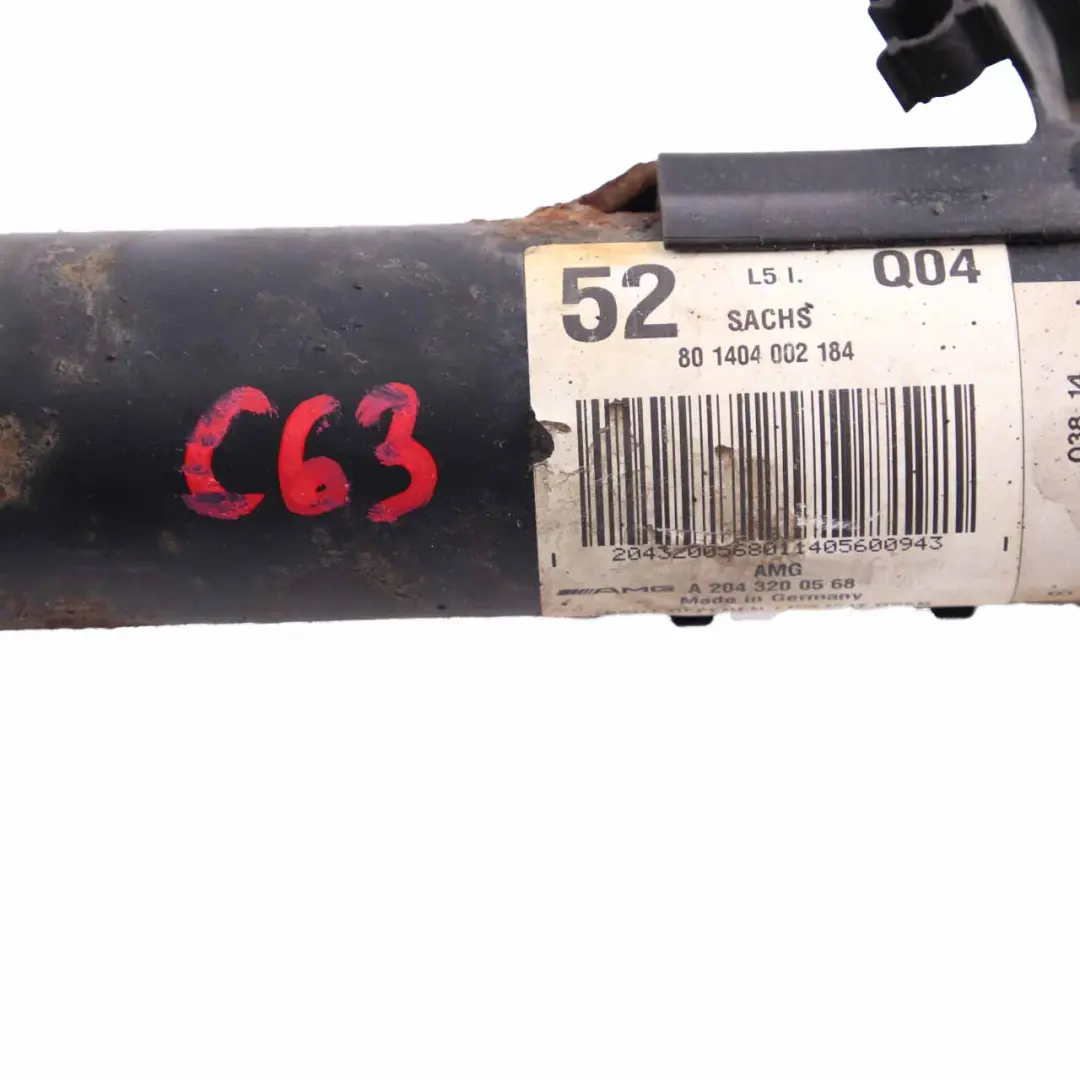 Strut C63 AMG Delantero Izquierdo Amortiguador para Mercedes W204 Spring con número de pieza A2043200568 Mercedes W204 Spring Strut C63 AMG Delantero Izquierdo Amortiguador - SKU A2043200568 - Número de pieza A2043200568