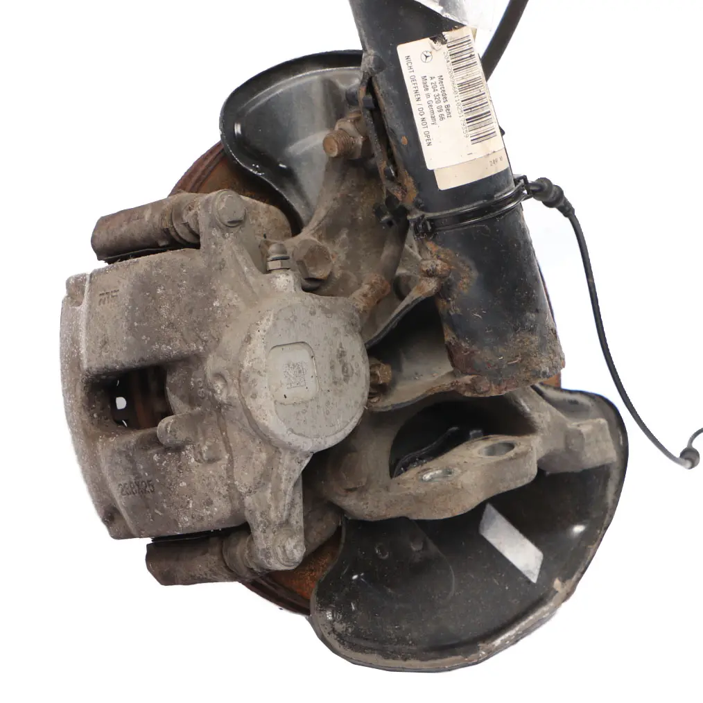 Mercedes W204 C200 CDI Front Left N/S Suspension Leg Brake Disc Wheel Hub - SKU A2043200966-1 - Part number A2043200966