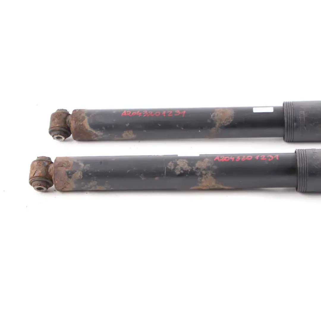 Strut Rear Left Right Shock Absorber Set AMG to Mercedes W204 Spring with Part number A2043201231 Mercedes W204 Spring Strut Rear Left Right Shock Absorber Set AMG - SKU A2043201231-1 - Part number A2043201231