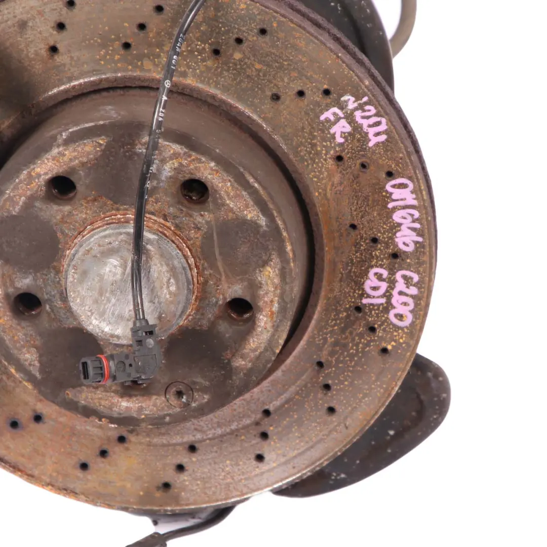 Front Right O/S Suspension Leg Wheel Hub Brake Disc to Mercedes W204 Sport AMG with Part number A2043201613 Mercedes W204 Sport AMG Front Right O/S Suspension Leg Wheel Hub Brake Disc - SKU A2043201513-1 - Part number A2043201613