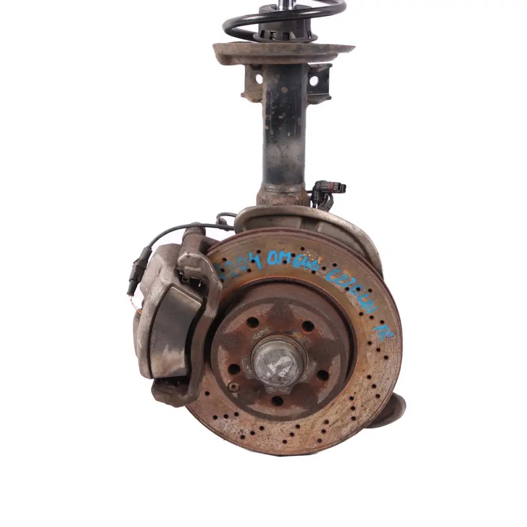  Mercedes-Benz C W204 Sport AMG Front Right O/S Suspension Leg Brake Wheel Hub - SKU A2043201613-2 - Part number A2043201613