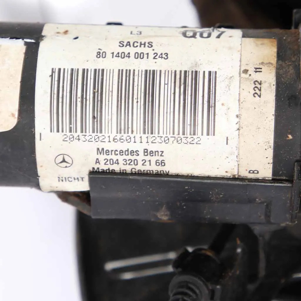 Mercedes S204 200 CDI Front Right O/S Suspension Leg Axle Wheel Brake Caliper - SKU A2043202166-1 - Part number A2043202166