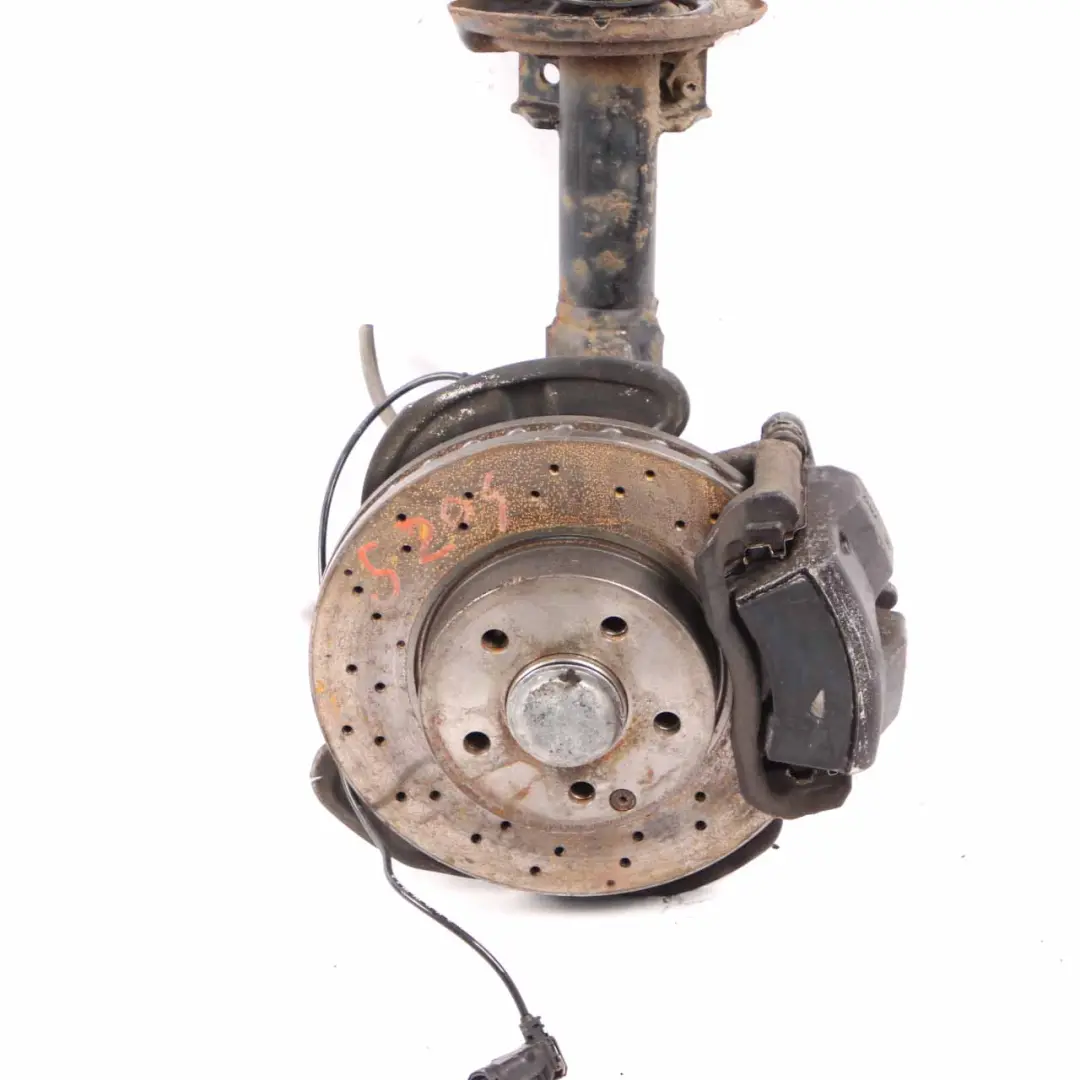 Mercedes S204 200 CDI Front Left N/S Suspension Leg Axle Wheel Hub Brake Caliper - SKU A2043202166 - Part number A2043202166