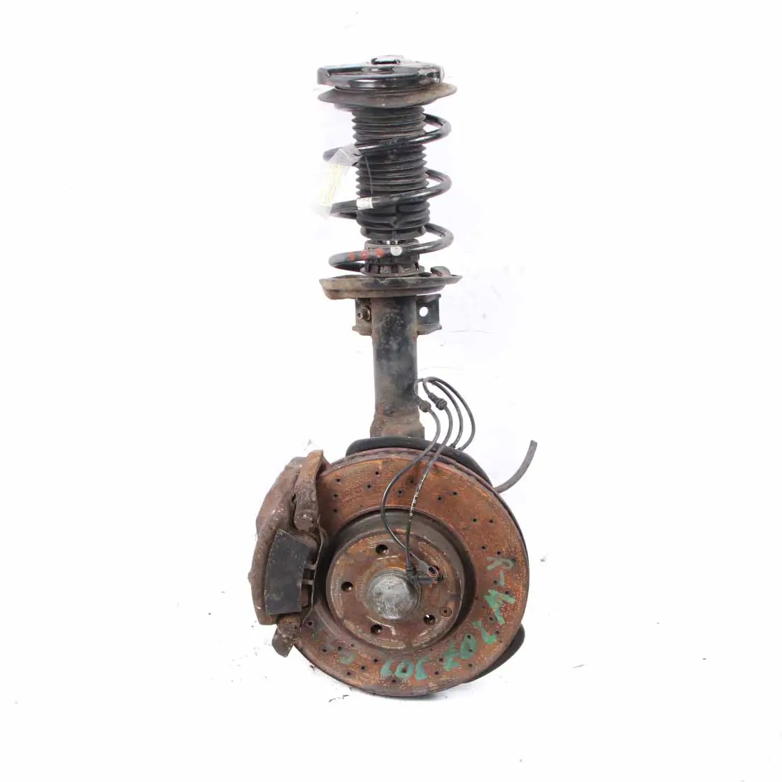Mercedes W207 E220 CDI Roue Moyeu Roue Disque Frein Avant Droit Suspension Leg
