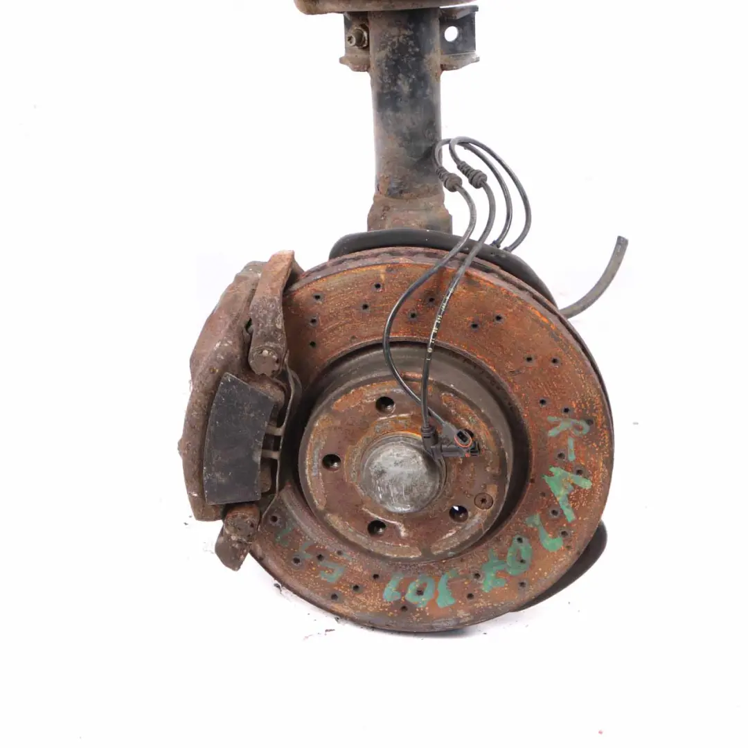Mercedes W207 E220 CDI vorne rechts Aufhängung Bein Bremsscheibe Radnabe - SKU A2043202866-1 - Teilenummer A2043202866