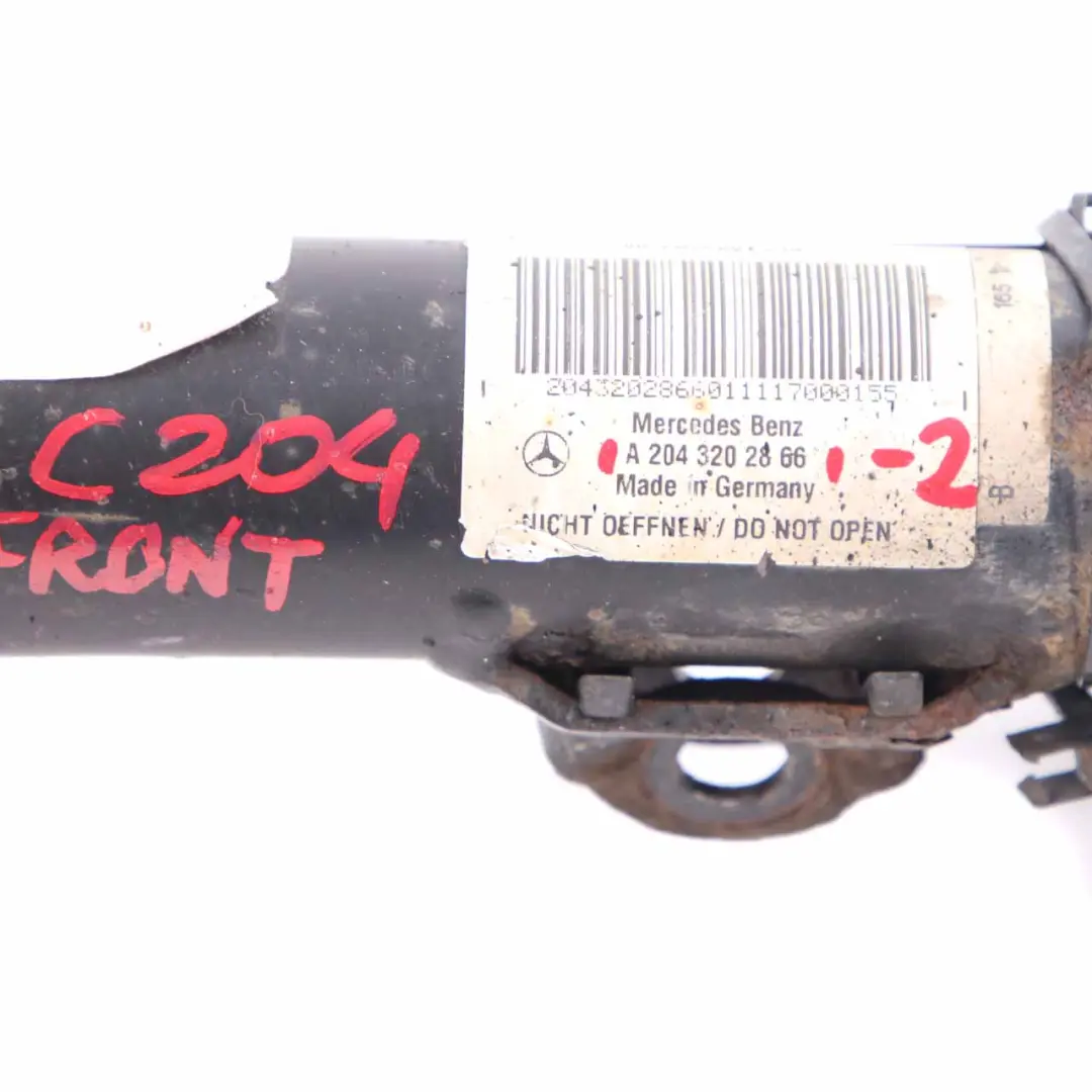 Mercedes W204 W207 Ammortizzatore molla della sospensione anteriore - SKU A2043202866-2 - Numero di parte A2043202866