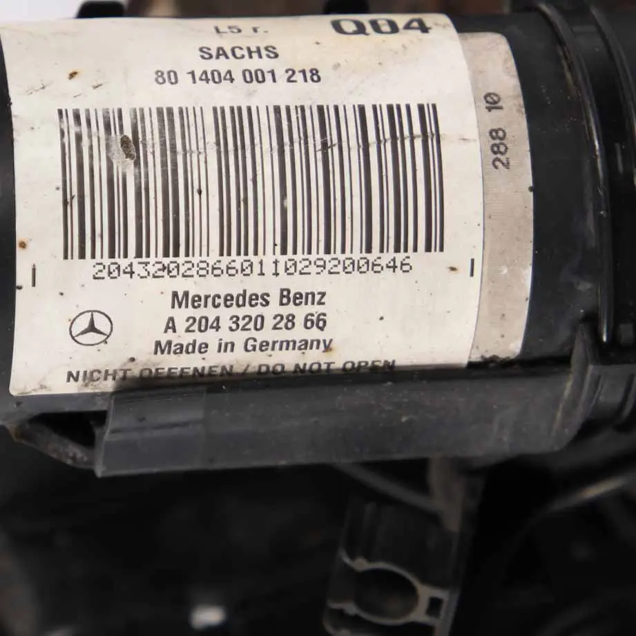 Mercedes W204 C250 CDI Front Right O/S Suspension Leg Brake Disc Wheel Hub - SKU A2043202866-3 - Part number A2043202866