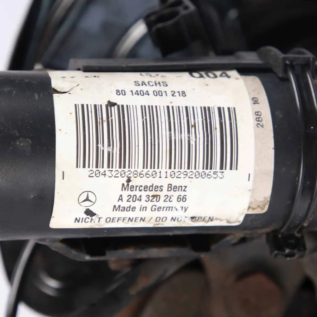 Mercedes W204 C250 CDI Front Left N/S Suspension Leg Brake Disc Wheel Hub - SKU A2043202866-4 - Part number A2043202866