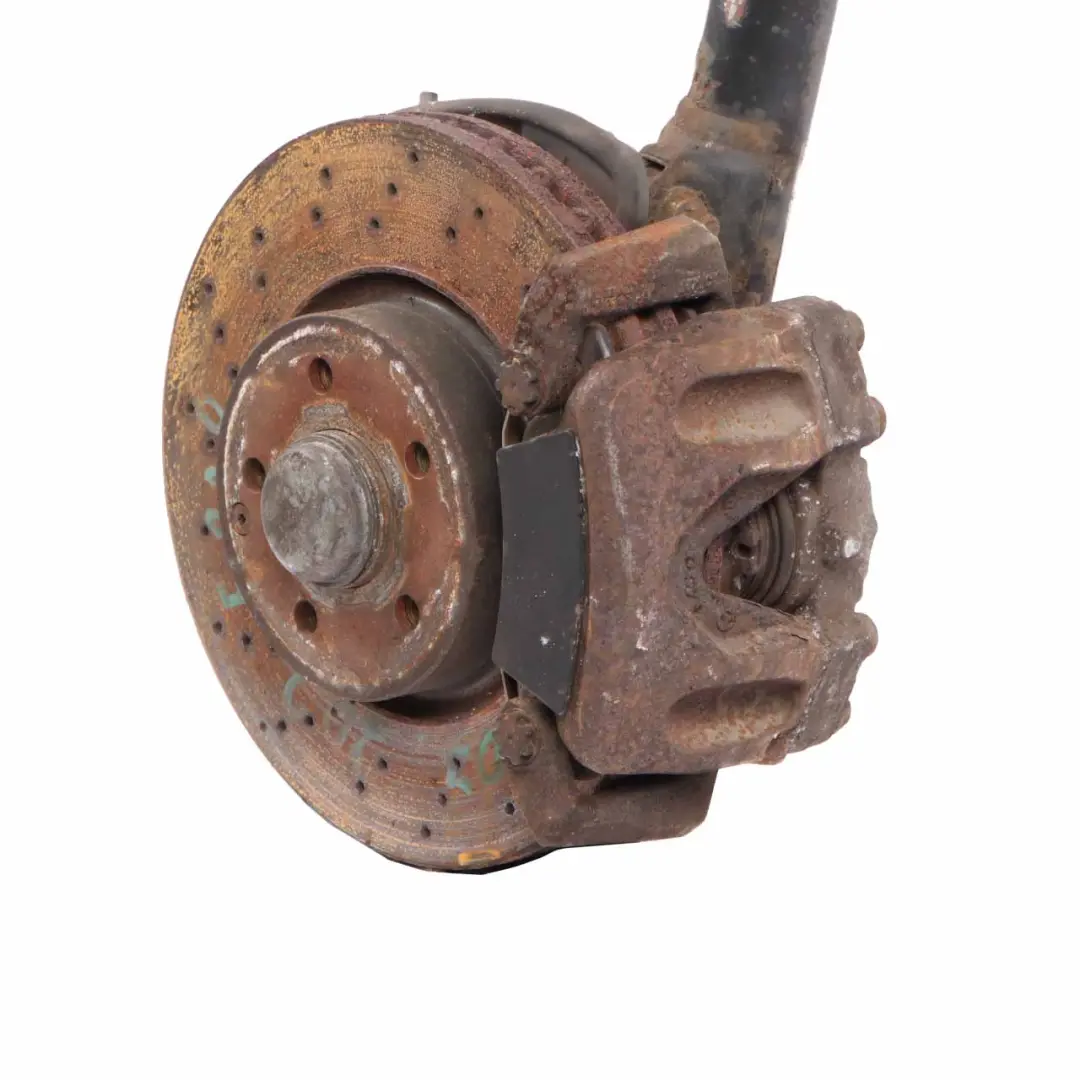 W207 E220 CDI anteriore sinistro sospensione gamba freno disco ruota per Mercedes con numero di parte A2043202866 Mercedes W207 E220 CDI anteriore sinistro sospensione gamba freno disco ruota - SKU A2043202866 - Numero di parte A2043202866