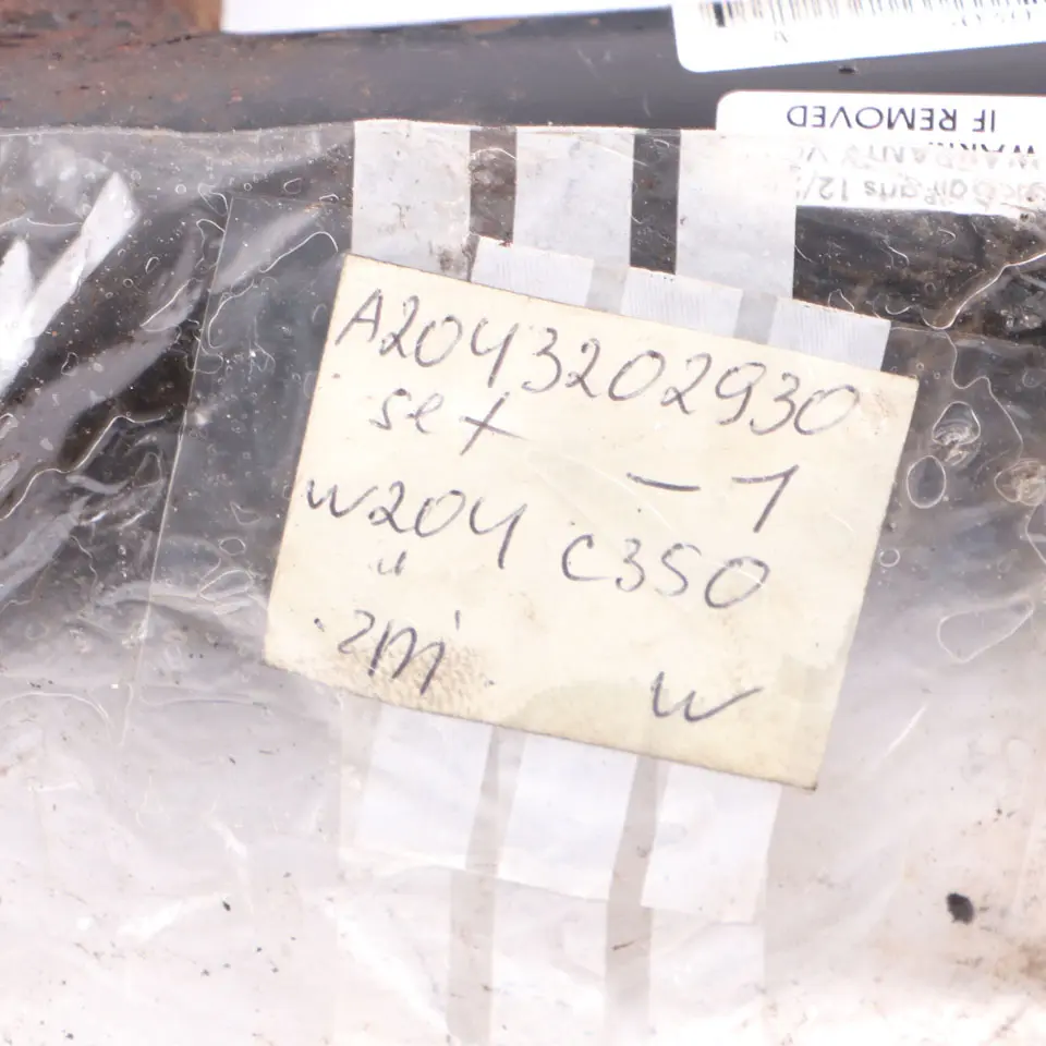 Strut Rear Left Right Shock Absorber Set ADS Adaptive to Mercedes W204 Spring with Part number A2043202930 Mercedes W204 Spring Strut Rear Left Right Shock Absorber Set ADS Adaptive - SKU A2043202930-1 - Part number A2043202930