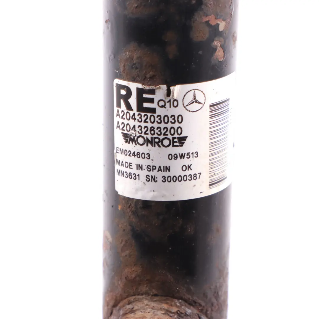 Strut Rear Left Right Shock Absorber Set ADS Adaptive to Mercedes W204 Spring with Part number A2043202930 Mercedes W204 Spring Strut Rear Left Right Shock Absorber Set ADS Adaptive - SKU A2043202930-1 - Part number A2043202930
