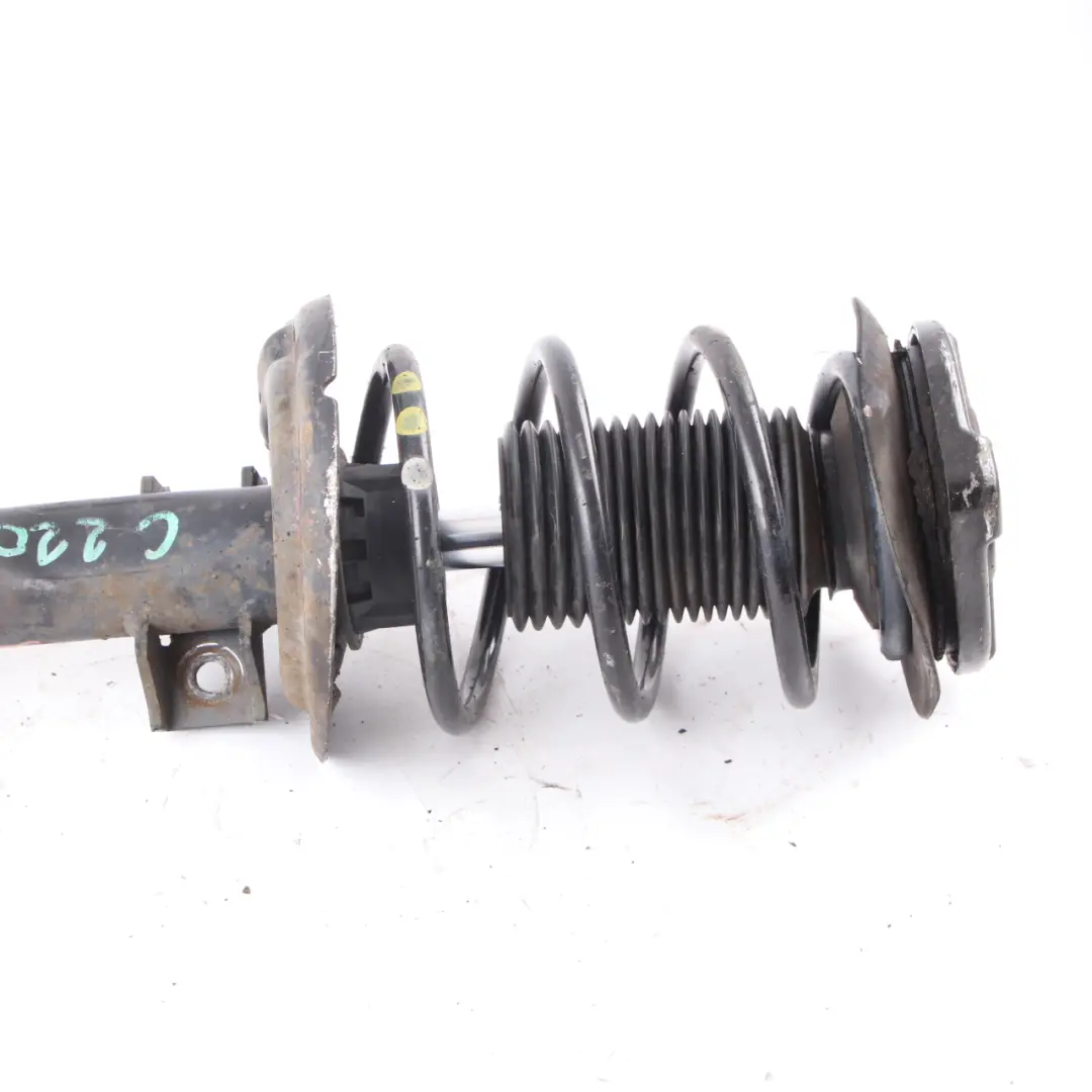 Strut Front Left N/S Shock Absorber to Mercedes S204 Spring with Part number A2043205438 Mercedes S204 Spring Strut Front Left N/S Shock Absorber - SKU A2043205438 - Part number A2043205438