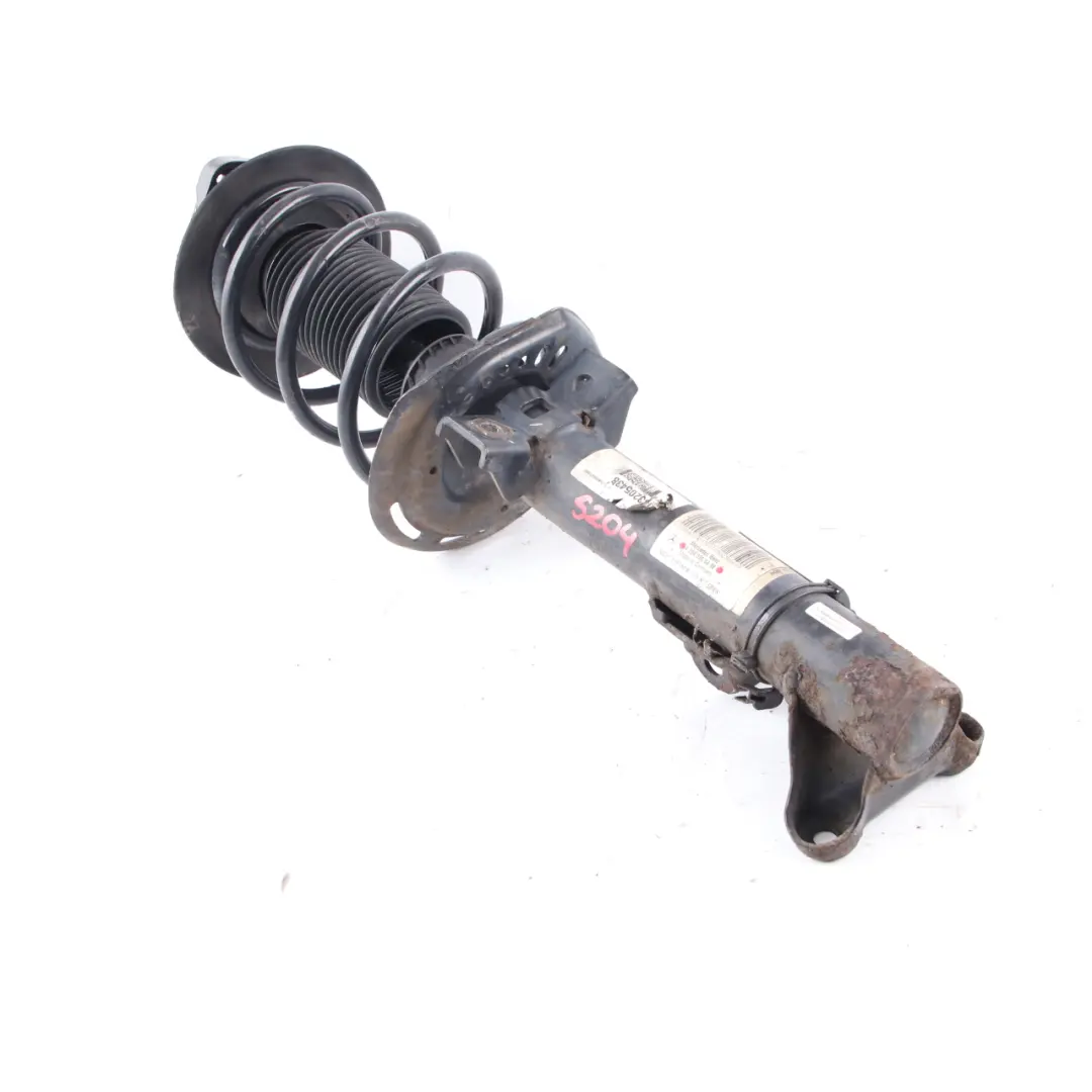 Strut Front Left N/S Shock Absorber to Mercedes S204 Spring with Part number A2043205438 Mercedes S204 Spring Strut Front Left N/S Shock Absorber - SKU A2043205438 - Part number A2043205438