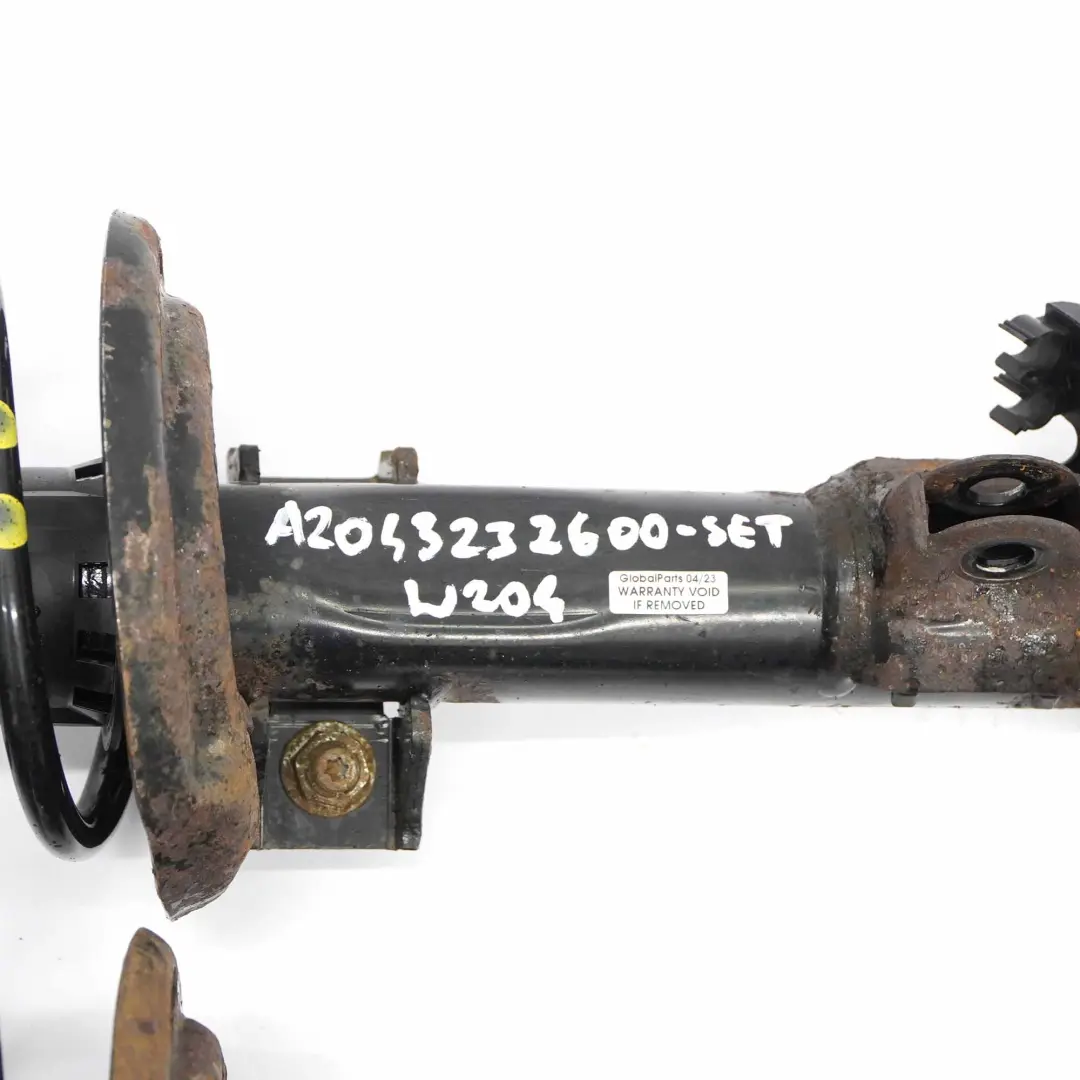 Amortisseur Avant Gauche Droite Set A2043200413 Mercedes W204 - SKU A2043232600-SET - Numéro de pièce A2043232600