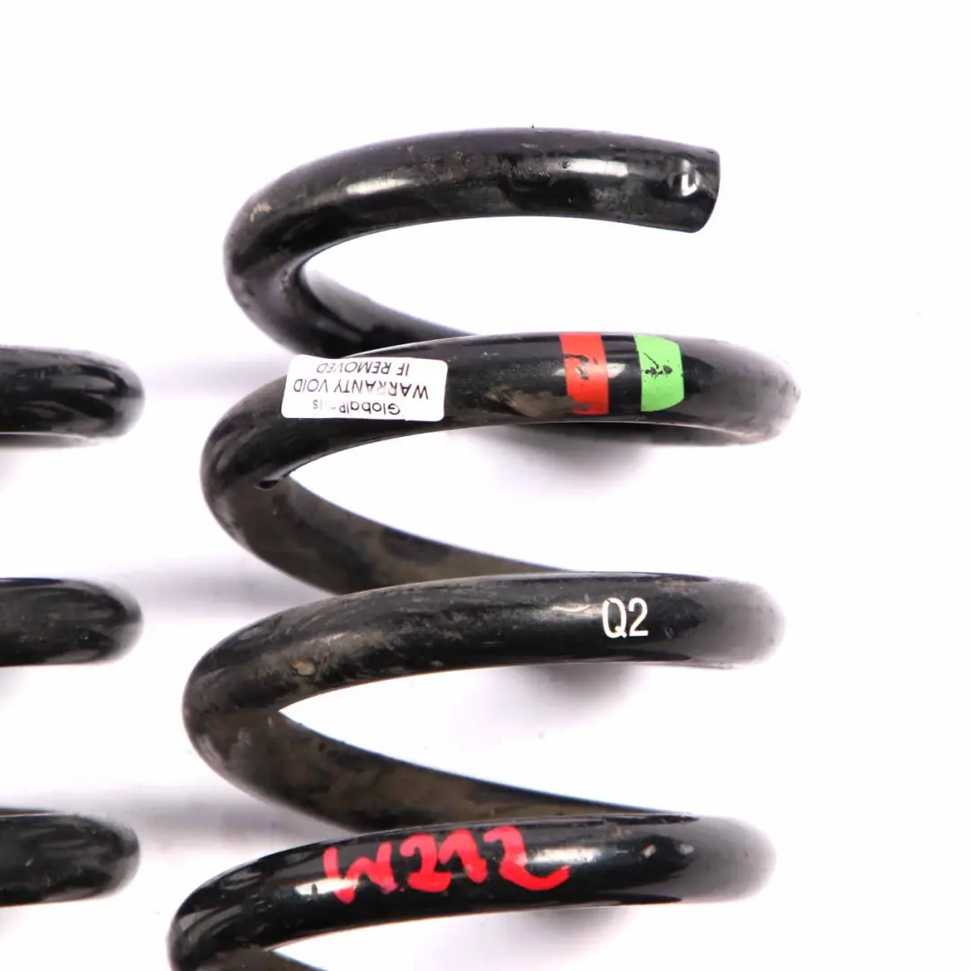 Coil Spring Rear Axle Suspension Set to Mercedes W204 W212 with Part number A2043240304 Mercedes W204 W212 Coil Spring Rear Axle Suspension Set - SKU A2043240304 - Part number A2043240304