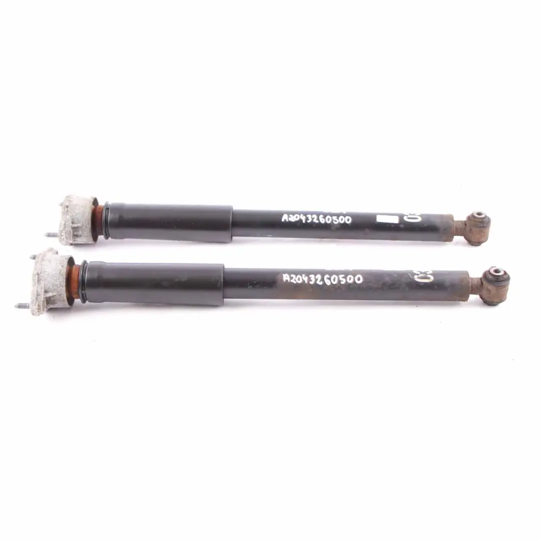 Mercedes W204 Spring Strut Rear Left Right N/O/S Shock Absorber Set - SKU A2043260500 - Part number A2043260500