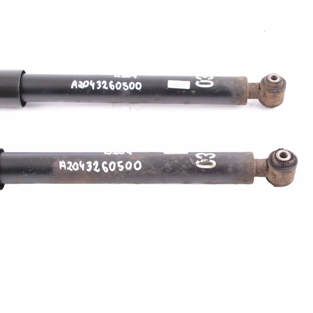 Amortiguador De Muelle Trasero Izquierdo Derecho Juego para Mercedes W204 con número de pieza A2043260500 Mercedes W204 Amortiguador De Muelle Trasero Izquierdo Derecho Juego - SKU A2043260500 - Número de pieza A2043260500