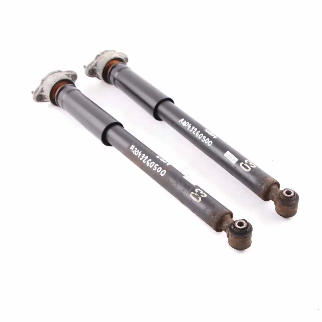Puntone Posteriore Sinistro Destro Ammortizzatore Set per Mercedes W204 con numero di parte A2043260500 Mercedes W204 Puntone Posteriore Sinistro Destro Ammortizzatore Set - SKU A2043260500 - Numero di parte A2043260500