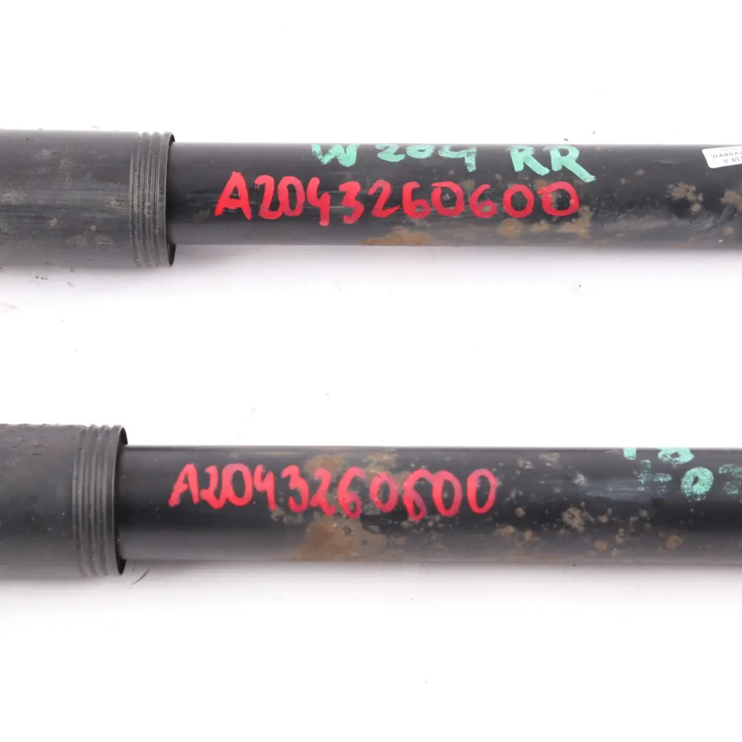 Strut Rear Left Right N/O/S Shock Absorber Set to Mercedes S204 Spring with Part number A2043260600 Mercedes S204 Spring Strut Rear Left Right N/O/S Shock Absorber Set - SKU A2043260600 - Part number A2043260600