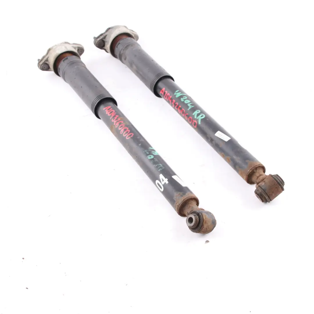 Mercedes S204 Spring Strut Rear Left Right N/O/S Shock Absorber Set - SKU A2043260600 - Part number A2043260600