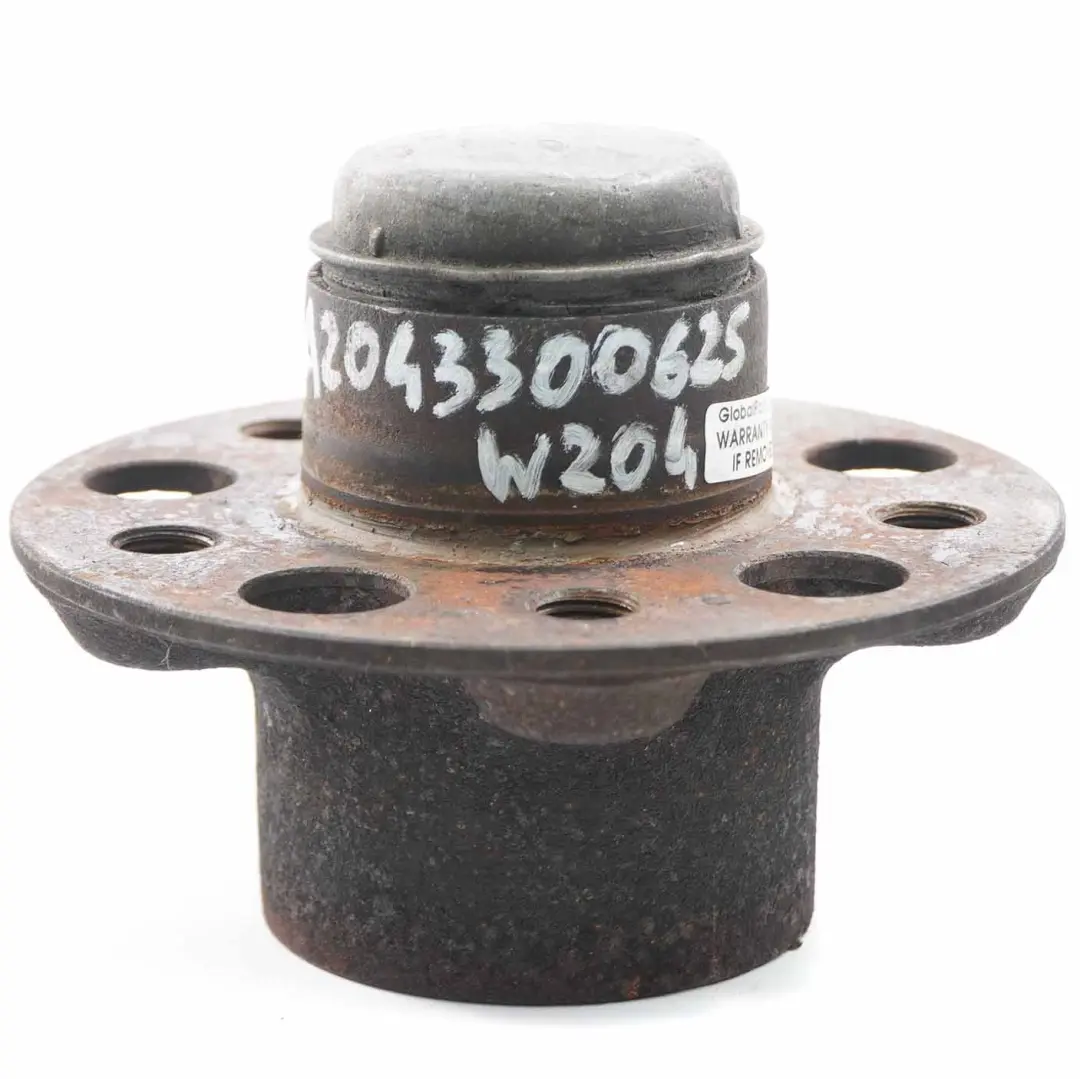 Eje Trasero Rueda Motriz Brida Buje para Mercedes W204 con número de pieza A2043300625 Mercedes W204 Eje Trasero Rueda Motriz Brida Buje - SKU A2043300625 - Número de pieza A2043300625