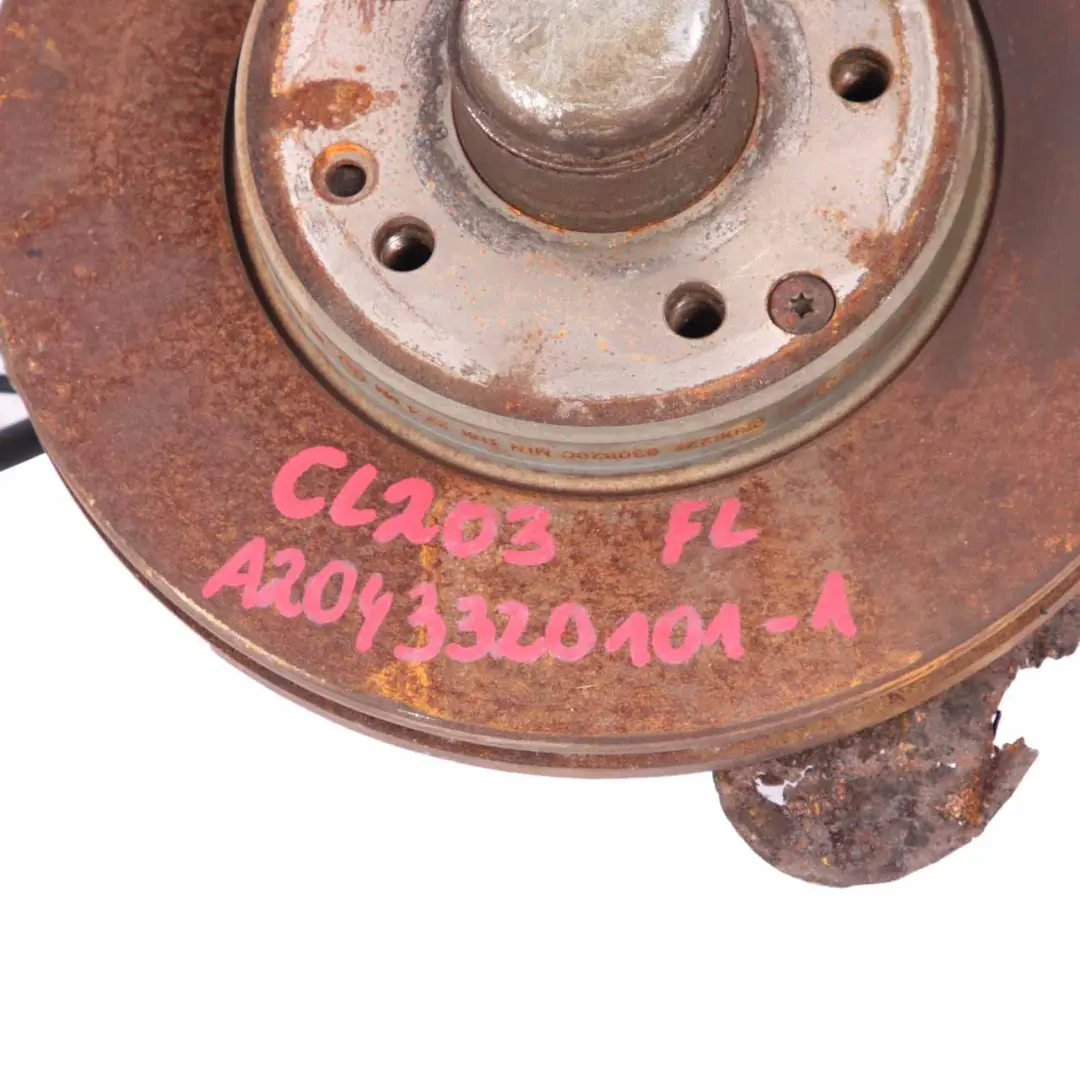 Front Left N/S Suspension Wheel Carrier Hub to Mercedes W203 CL203 180 Kompressor with Part number A2043320101 Mercedes W203 CL203 180 Kompressor Front Left N/S Suspension Wheel Carrier Hub - SKU A2043320101-1 - Part number A2043320101