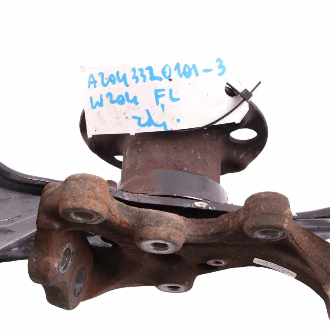 Soporte Rueda Eje Suspensión Cubo Rueda Delantero Izquierdo para Mercedes W204 con número de pieza A2043320101 Mercedes W204 Soporte Rueda Eje Suspensión Cubo Rueda Delantero Izquierdo - SKU A2043320101-3 - Número de pieza A2043320101