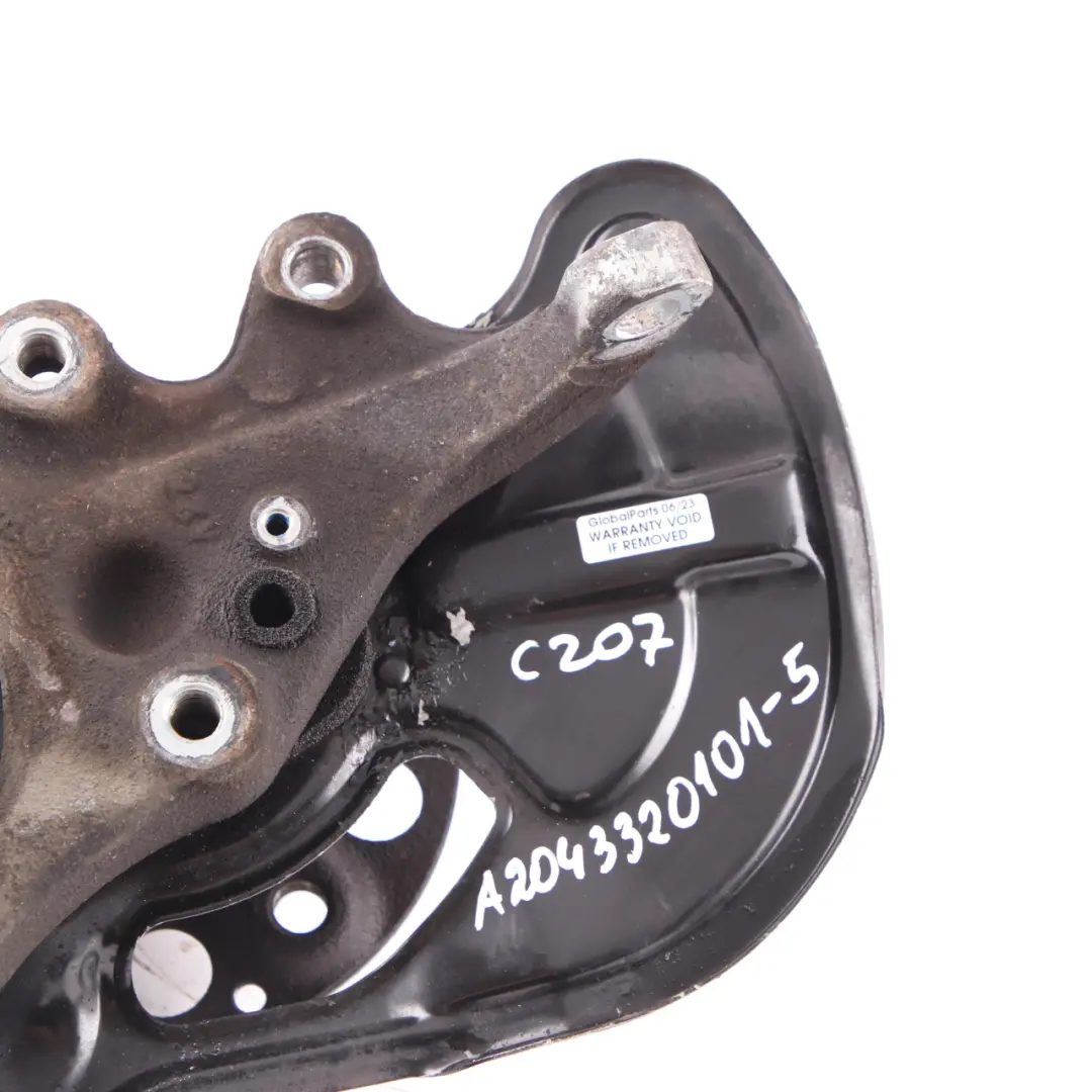 Mercedes W204 Sospensione Anteriore Sinistra Disco Freno Portaruota - SKU A2043320101-4 - Numero di parte A2043320101