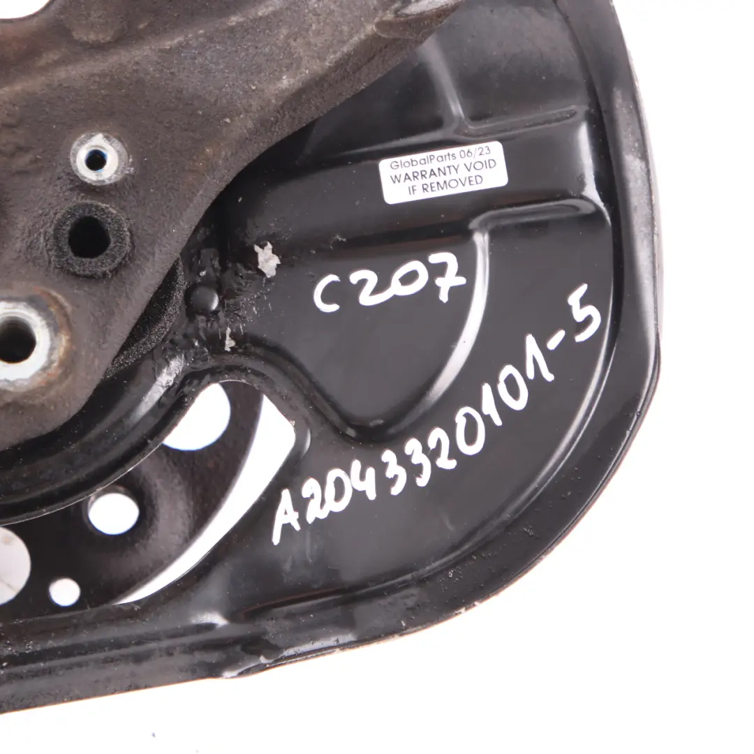 Mercedes W204 Suspension Avant Gauche Disque De Frein Support Roue - SKU A2043320101-4 - Numéro de pièce A2043320101