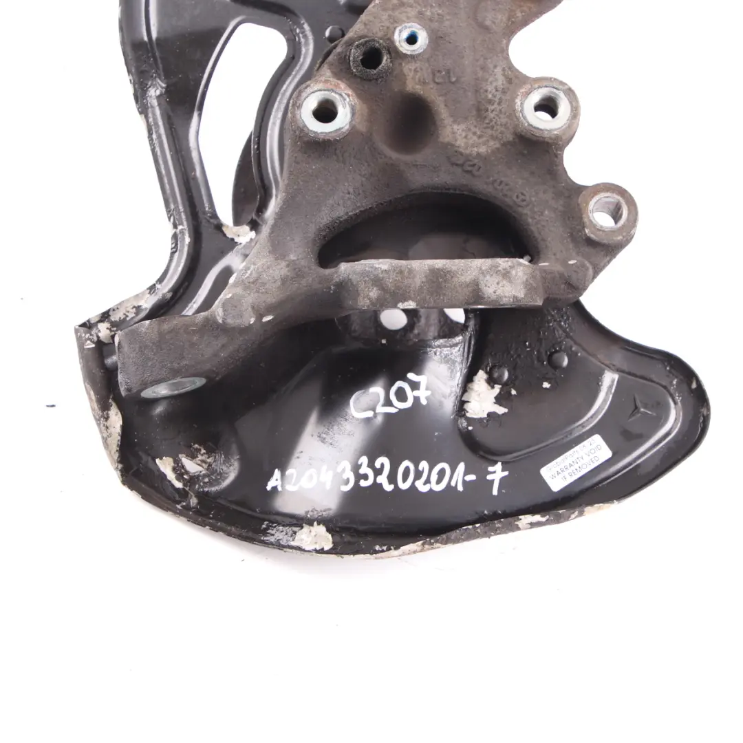 Mercedes W204 Suspension avant droite Support de moyeu de roue - SKU A2043320201-3 - Numéro de pièce A2043320201