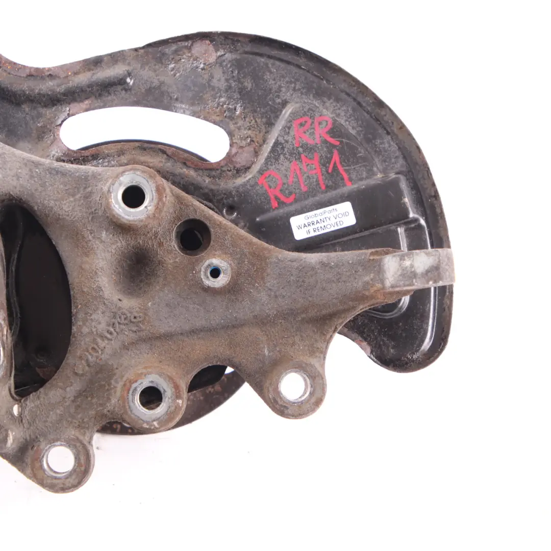 Mercedes SLK R171 Support de roue avant droite Axle Suspension Wheel Hub Mount - SKU A2043320201-6 - Numéro de pièce A2043320201