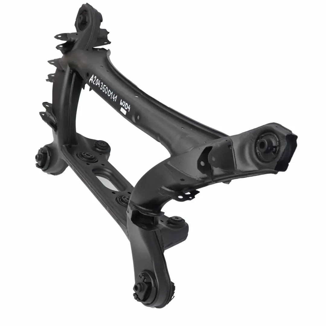 Axle Cradle Subframe Carrier Suspension A2123504701 to Mercedes W204 W212 Rear with Part number A2043500141 Mercedes W204 W212 Rear Axle Cradle Subframe Carrier Suspension A2123504701 - SKU A2043500141-1 - Part number A2043500141
