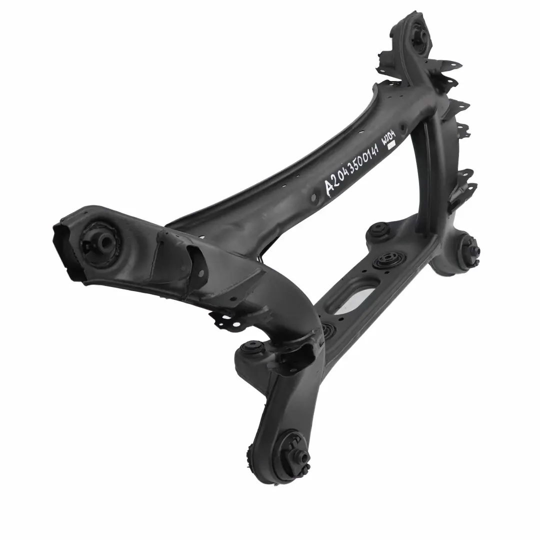 Eje Trasero Cuna Subchasis Portador Suspensión A2123504701 para Mercedes W204 W212 con número de pieza A2043500141 Mercedes W204 W212 Eje Trasero Cuna Subchasis Portador Suspensión A2123504701 - SKU A2043500141-1 - Número de pieza A2043500141