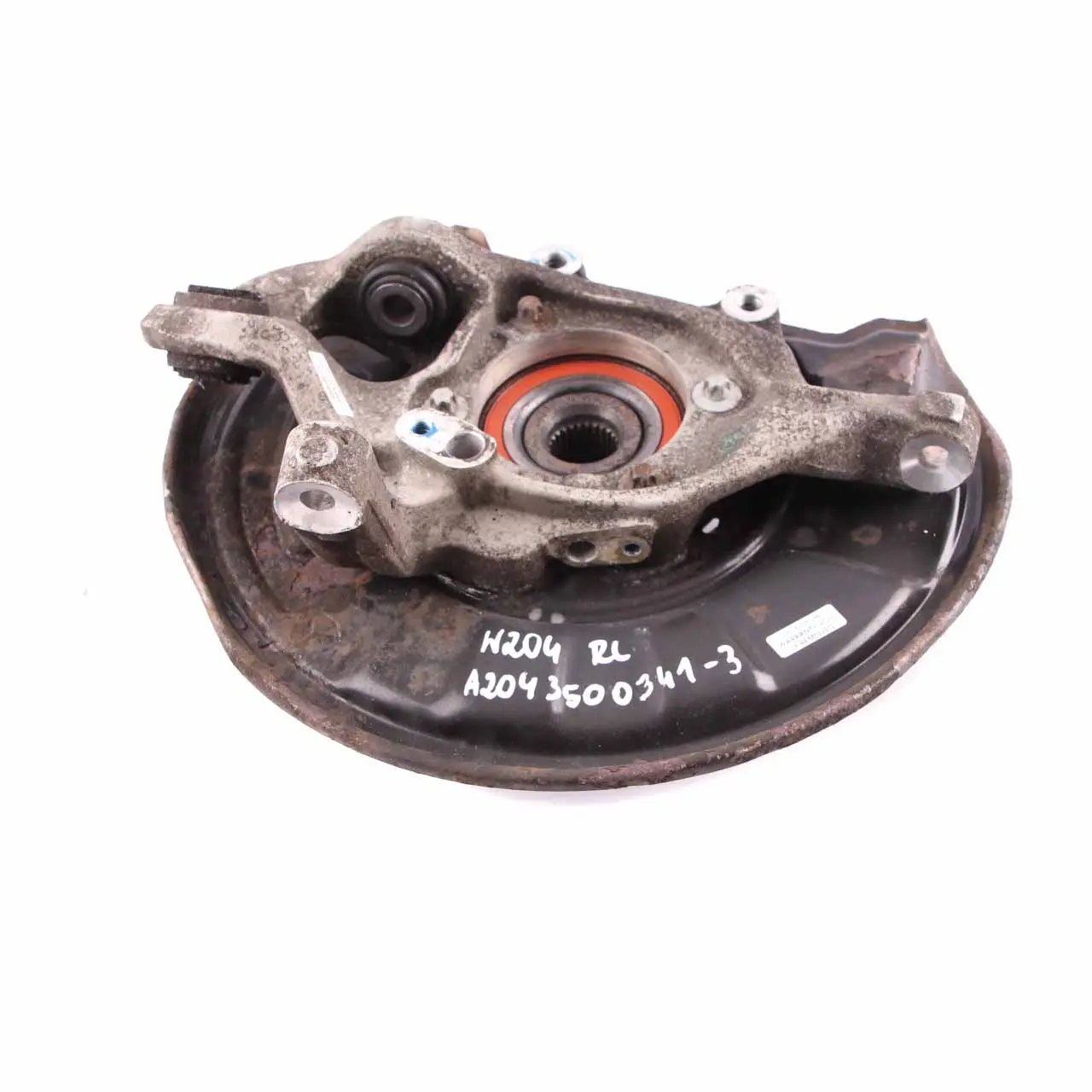 Mercedes W204 Wheel Carrier Rear Left N/S Suspension Wheel Hub A2043500341