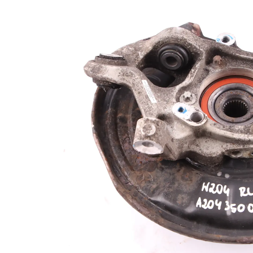 Mercedes W204 Portaruota Posteriore Sinistro Sospensione Mozzo Ruota - SKU A2043500341-3 - Numero di parte A2043500341