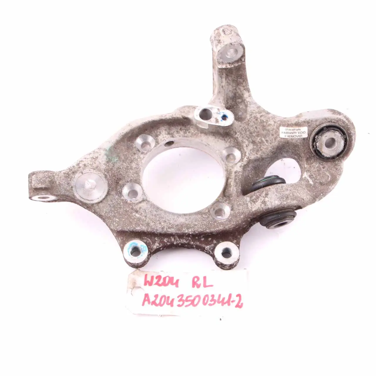 Mercedes W204 Portarruedas Trasero Izquierdo Suspensión A2043500341