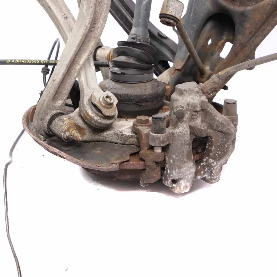 Mercedes W207 E 220 CDI Rear Left N/S Suspension Leg Brake Wheel Hub - SKU A2043500341-6 - Part number A2043500341