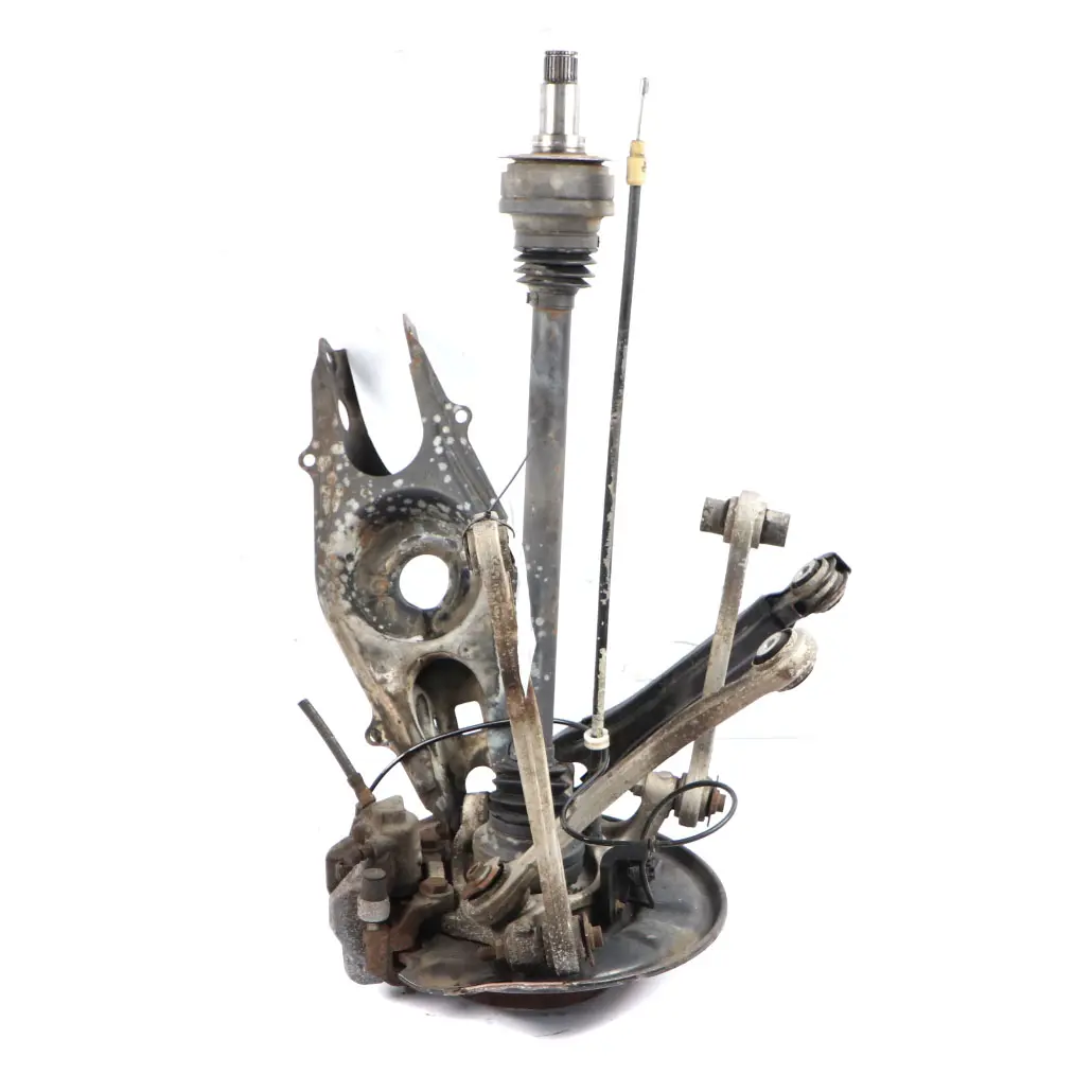 Mercedes W204 C180 Arrière Droite Jambe Suspension Moyeu Étrier Frein Disque