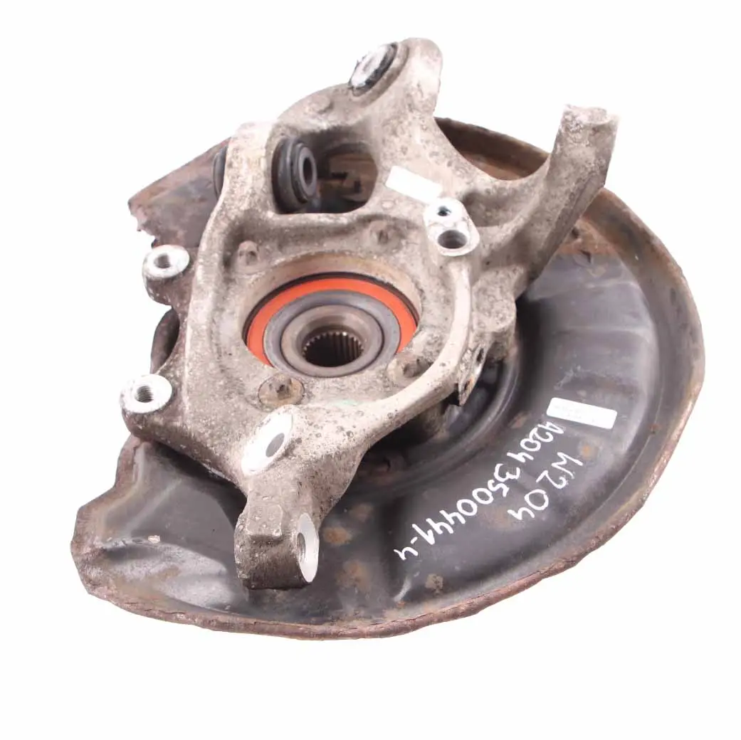 Right O/S Suspension Wheel Axle Carrier Hub to Mercedes W204 Rear with Part number A2043500441 Mercedes W204 Rear Right O/S Suspension Wheel Axle Carrier Hub - SKU A2043500441-4 - Part number A2043500441